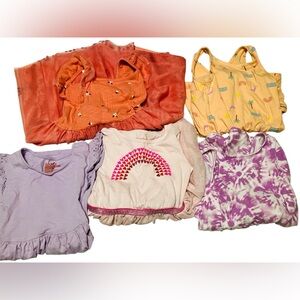 Lot of 5 Girls Size 5T Dresses & Jumpsuits Cat & Jack